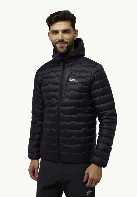 Jack Wolfskin Winter-Daunenjacke Passamani 2024 (sehr warm,wasserdicht, winddicht) phantomgrau Herren