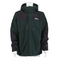 Jack Wolfskin Winterjacke Jasper 3in1 2024 (wasser-winddicht, atmungsaktiv, warm) olivgrün/schwarz Herren