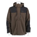 Jack Wolfskin Winterjacke Jasper 3in1 2024 (wasser-winddicht, atmungsaktiv, warm) kaffeebraun Herren