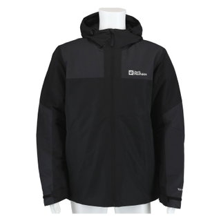 Jack Wolfskin Winterjacke Jasper (sehr wasser- und winddicht, atmungsaktiv) schwarz Herren