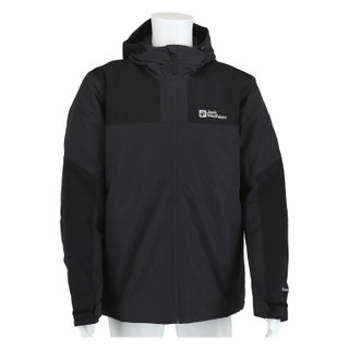 Jack Wolfskin Winterjacke Jasper (sehr wasser- und winddicht, atmungsaktiv) phantomgrau Herren