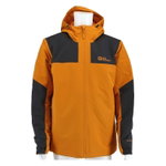 Jack Wolfskin Winterjacke Jasper 2024 (sehr wasser- und winddicht, atmungsaktiv) distelgelb Herren
