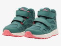 Jack Wolfskin Wanderschuhe Woodland 2 Texapore Mid VC (Klett­ver­schluss, wasserdicht) jade grün Kinder