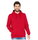 JAKO Freizeit Kapuzenpullover Hoodie Organic (Bio-Baumwolle) rot Herren