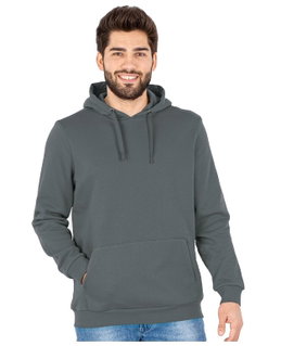 JAKO Freizeit Kapuzenpullover Hoodie Organic (Bio-Baumwolle) steingrau Herren