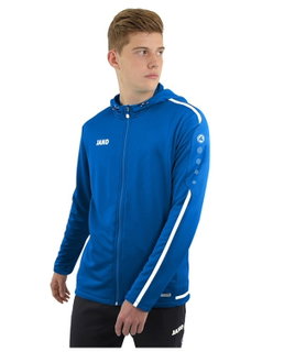 JAKO Hooded Jacket Striker 2.0 blue/white Men