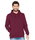 JAKO Freizeit Kapuzenpullover Hoodie Organic (Bio-Baumwolle) bordeauxrot Herren