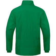 JAKO Coach Jacket Team (100% Polyester, water-repellent outer material) green Men