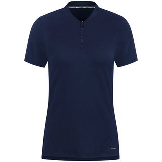 JAKO Freizeit-Polo Pro Casual (Polyester-Stretch-Jersey) marineblau Damen