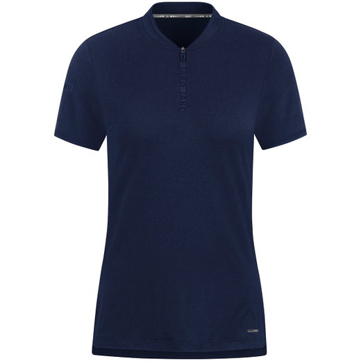JAKO Freizeit-Polo Pro Casual (Polyester-Stretch-Jersey) marineblau Damen