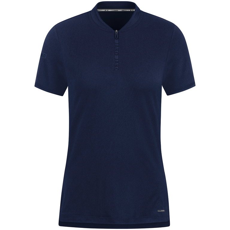JAKO Freizeit-Polo Pro Casual (Polyester-Stretch-Jersey) marineblau Damen