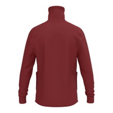 JAKO Freizeit-Trainingsjacke Tracksuit Wardrobe (mit Stehkragen, Polyester-Interlock) rubinrot Herren