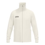 JAKO Freizeit-Trainingsjacke Tracksuit Wardrobe (mit Stehkragen, Polyester-Interlock) weiss Herren