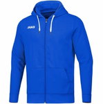 JAKO Freizeit-Kapuzenjacke Base (70% Baumwolle) royalblau Kinder