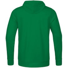 JAKO Freizeit-Kapuzenjacke Base (70% Baumwolle) grün Kinder