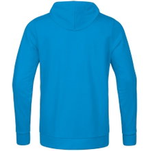 JAKO Freizeit-Kapuzenjacke Base (70% Baumwolle) hellblau Kinder