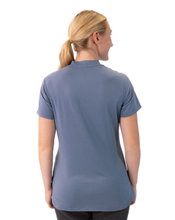 JAKO Freizeit-Polo Pro Casual (Polyester-Stretch-Jersey) smokeblau Damen