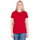 JAKO Freizeit Shirt Doubletex (Polyester/Baumwolle) rot Damen