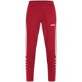 JAKO Sport-Freizeithose Power (Stretch-Micro-Twill) lang rot/weiss Damen