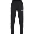 JAKO Sport-Freizeithose Power (Stretch-Micro-Twill) lang schwarz/weiss Damen