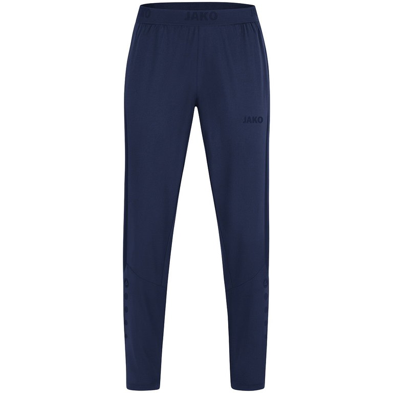 JAKO Sport-Freizeithose Power (Stretch-Micro-Twill) lang marineblau Damen