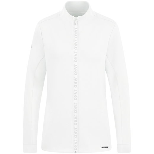 JAKO Freizeitjacke Pro Casual (elastisches Material, Seitentaschen) weiss Damen