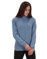 JAKO Freizeitjacke Pro Casual (elastisches Material, Seitentaschen) smokeblau Damen