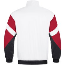 JAKO Leisure Jacket Retro (Stretch-Micro-Twill) black/white/red Men