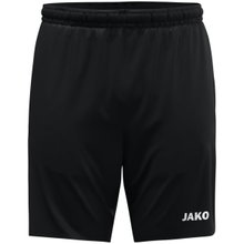 JAKO Short Dynamic Sports Trousers (Side Pockets with Zipper) Short Black Men's