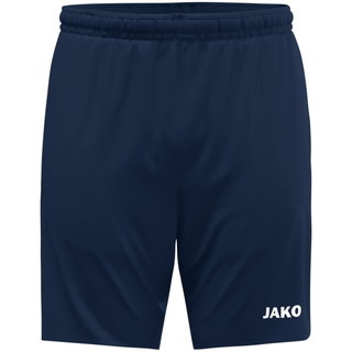 Spodenki sportowe JAKO Short Dynamic (kieszenie boczne z zamkiem błyskawicznym) krótkie granatowe męskie