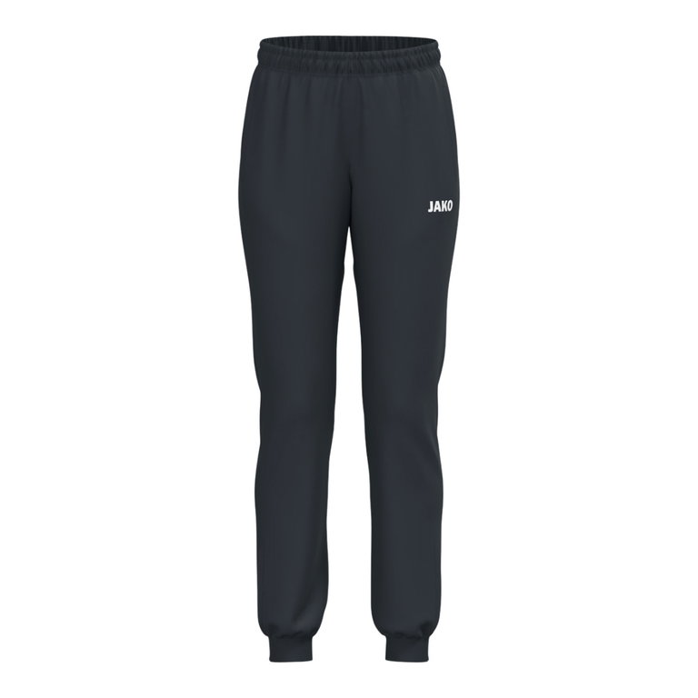 JAKO Training Trousers (Polyester Trousers) One Long Anthracite Grey Ladies