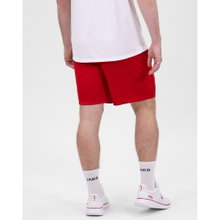 JAKO Trainingshose Short Power (Polyester-Interlock, elastisch, strapazierfähig) kurz rot Herren