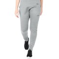 JAKO Jogginghose Challenge lang schwarz hellgraumeliert Damen