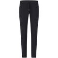 JAKO Jogginghose Pro Casual (elastisches Material, Seitentasche mit Reißverschluss) lang schwarz Damen