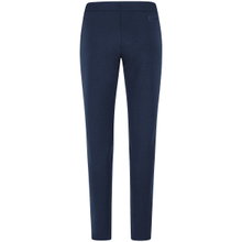 JAKO Jogging Pants Pro Casual (elastic material, side pocket with zipper) long navy blue Women