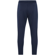 JAKO Sweatpants Pro Casual (elastic material, side pocket with zipper) long navy blue Men