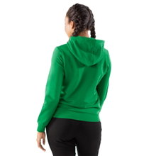JAKO Freizeit-Kapuzenjacke Base (70% Baumwolle) grün Damen