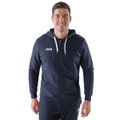 JAKO Freizeit-Kapuzenjacke Base (70% Baumwolle) marineblau Herren