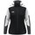 JAKO Kapuzenjacke Dynamic (Polyester-Fleece, Seitentaschen mit Reißverschluss) schwarz/weiss/anthrazitgrau Damen