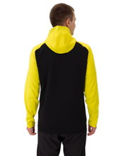 JAKO Hooded Jacket Iconic (Polyester Fleece, Side Pockets with Zip) Black/Yellow Men's