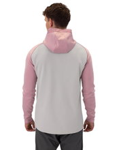 JAKO Iconic Hooded Jacket (Polyester Fleece, Side Pockets with Zipper) Light Grey/Pink/Charcoal Grey Men's