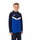 JAKO Kapuzenjacke Iconic (Polyester-Fleece, Seitentaschen mit Reißverschluss) royalblau/marineblau Kinder