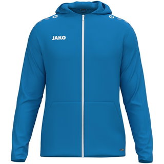 JAKO Kapuzenjacke One (Innenseite aus Micro-Fleece,) blau Damen