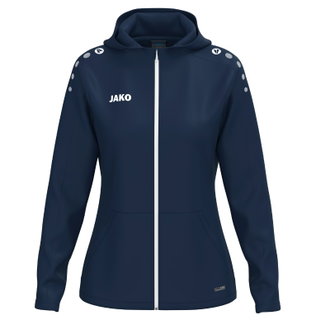 JAKO Kapuzenjacke One (Innenseite aus Micro-Fleece,) marineblau Damen