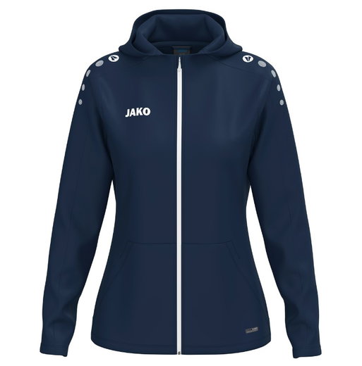 JAKO Kapuzenjacke One (Innenseite aus Micro-Fleece,) marineblau Damen