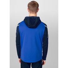 JAKO Hooded Jacket Performance (Polyester Fleece) royal blue/navy blue Men