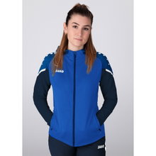 JAKO Hooded Jacket Performance (Polyester Fleece) royal blue/navy blue Women
