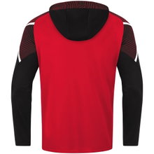 JAKO Hooded Jacket Performance (Polyester Fleece) red/black Boys/Girls/Children
