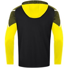 JAKO Hooded Jacket Performance (Polyester Fleece) black/yellow Boys/Girls/Children