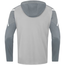 JAKO Hooded Jacket Performance (Polyester Fleece) light grey Boys/Girls/Children